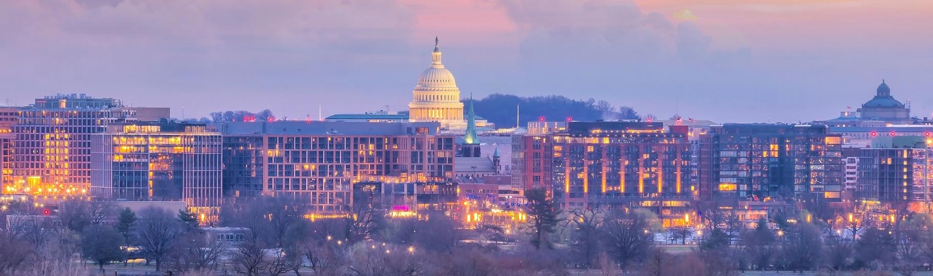 Washington DC skyline